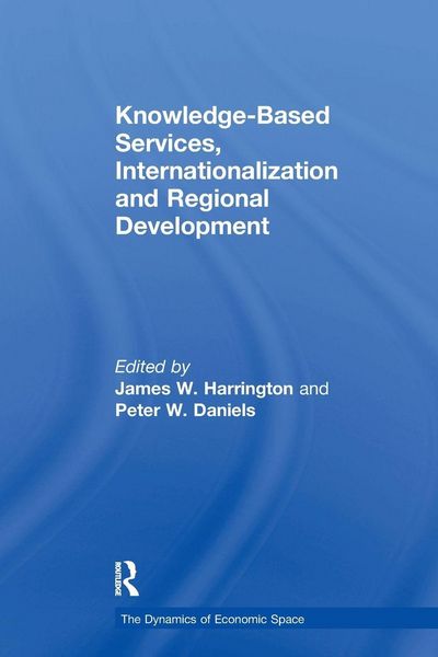 Produktbild: Knowledge-Based Services, Internationalization and Regional Development