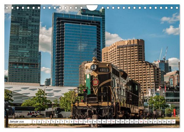 Produktbild: Eisenbahn in Nordamerika (Wandkalender 2026 DIN A4 quer), CALVENDO Monatskalender