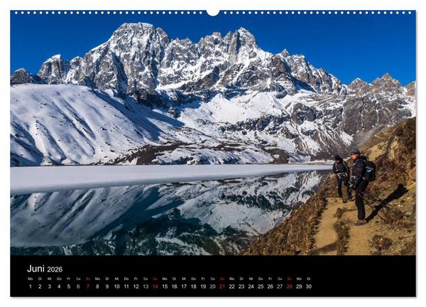 Produktbild: Everest-Nationalpark (hochwertiger Premium Wandkalender 2026 DIN A2 quer), Kunstdruck in Hochglanz