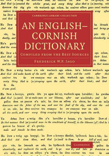 Produktbild: An English Cornish Dictionary