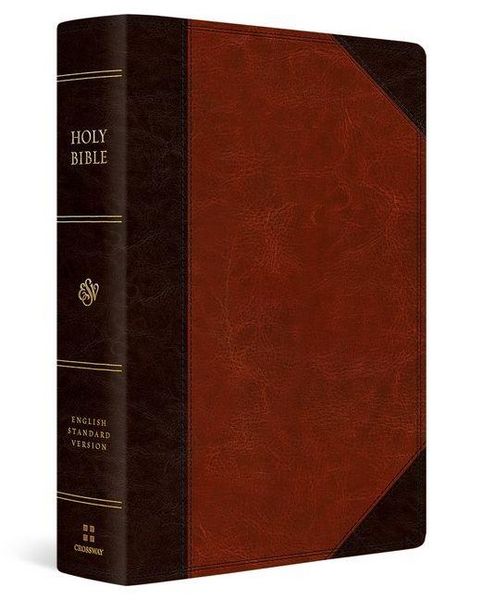 Produktbild: ESV Super Giant Print Bible (Trutone, Brown/Cordovan, Portfolio Design)