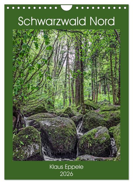 Produktbild: Schwarzwald Nord (Wandkalender 2026 DIN A4 hoch), CALVENDO Monatskalender