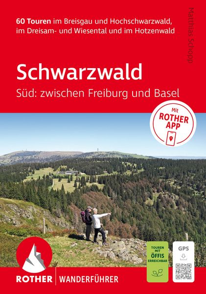 Produktbild: ROTHER Wanderf&uuml;hrer Schwarzwald S&uuml;d: zwischen Freiburg und Basel. 60 Touren