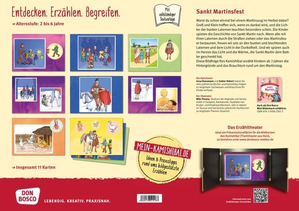 Produktbild: Sankt Martinsfest. Kamishibai Bildkartenset.