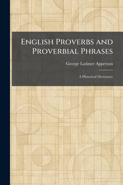 Produktbild: English Proverbs and Proverbial Phrases