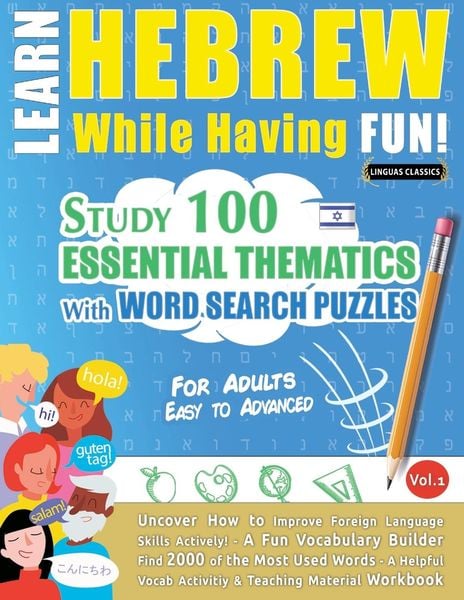 Produktbild: LEARN HEBREW WHILE HAVING FUN! - FOR ADULTS