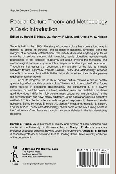 Produktbild: Popular Culture Theory and Methodology