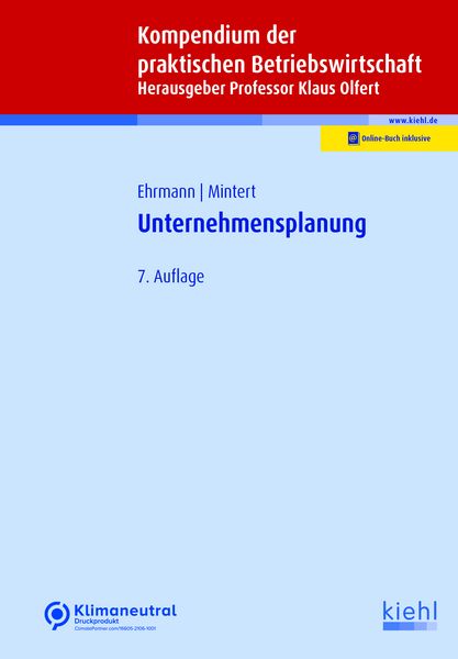 Produktbild: Kompendium der praktischen Betriebswirtschaft: Unternehmensplanung