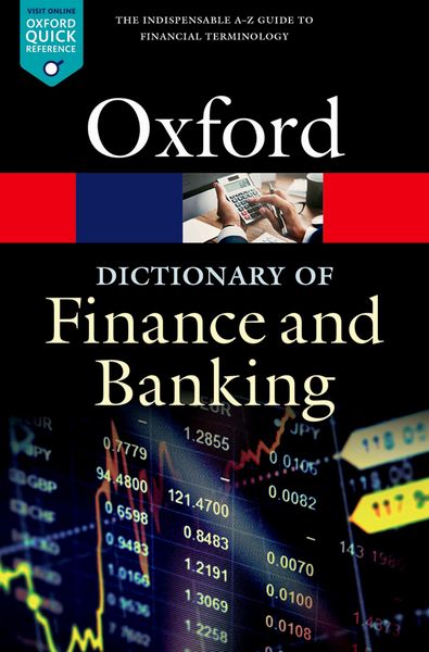 Produktbild: A Dictionary of Finance and Banking