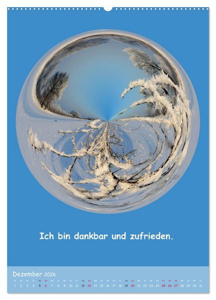 Produktbild: Meditative Natur (hochwertiger Premium Wandkalender 2026 DIN A2 hoch), Kunstdruck in Hochglanz