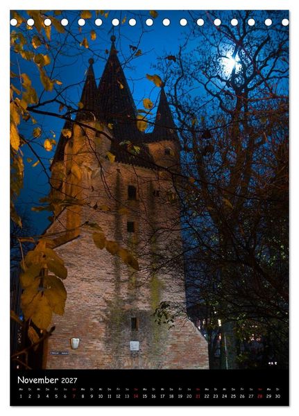 Produktbild: Spaziergang durch Augsburg (Tischkalender 2027 DIN A5 hoch), CALVENDO Monatskalender