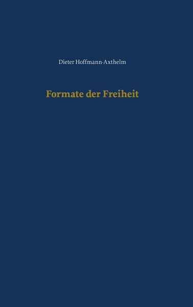 Produktbild: Formate der Freiheit