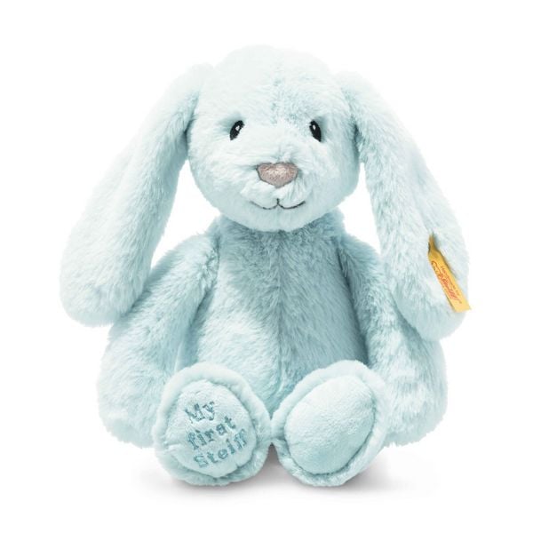Produktbild: Steiff 242335 - My first Steiff Hoppie Hase, hellblau, Pl&uuml;sch, 26 cm