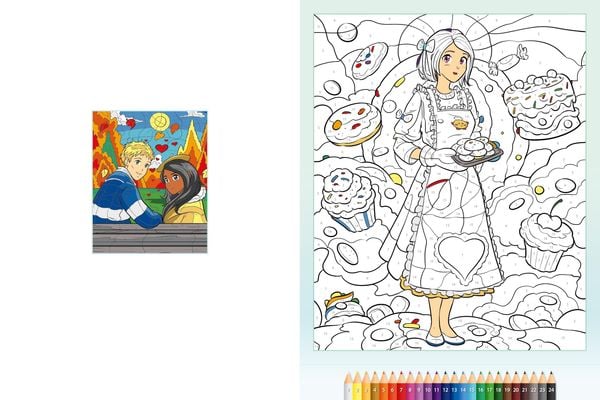 Produktbild: Malen nach Zahlen Manga