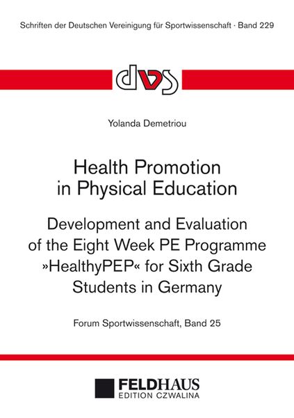 Produktbild: Health Promotion in Physical Education