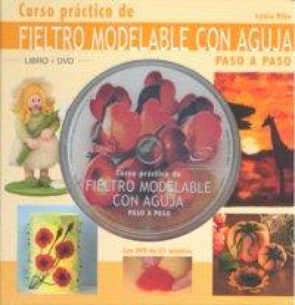 Produktbild: Curso pr&aacute;ctico de fieltro modelable con aguja paso a paso