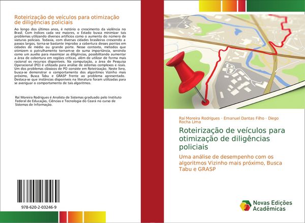 Produktbild: Roteiriza&ccedil;&atilde;o de ve&iacute;culos para otimiza&ccedil;&atilde;o de dilig&ecirc;ncias policiais