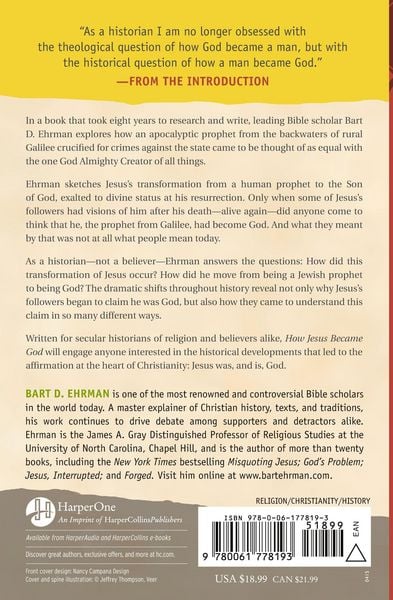Produktbild: How Jesus Became God