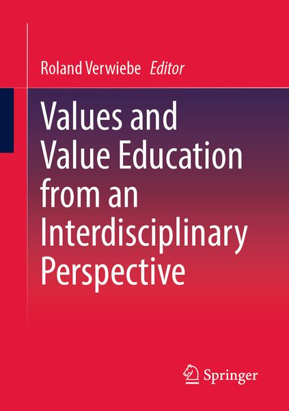 Produktbild: Values and Value Education from an Interdisciplinary Perspective