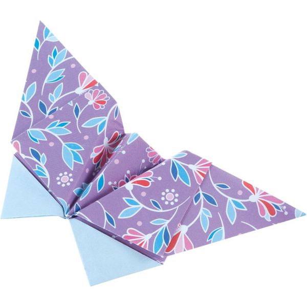 Produktbild: Folia  Faltbl&auml;tter SPRINGTIME 80g/m&sup2;, 15x15cm, 50 Blatt, 10 Motive sortiert