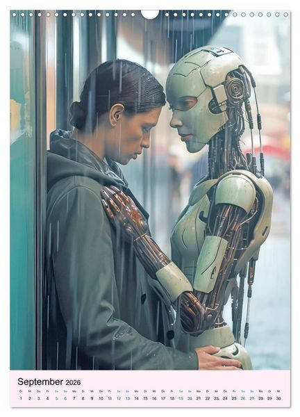 Produktbild: Sci-fi Welten - Fantasiebilder (Wandkalender 2026 DIN A3 hoch), CALVENDO Monatskalender