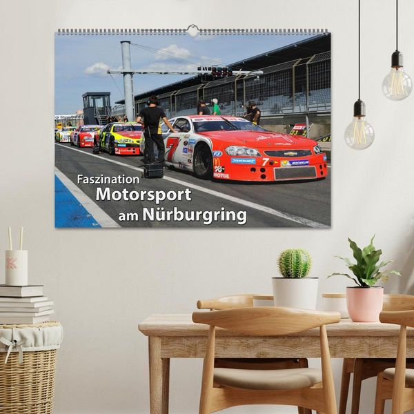 Produktbild: Faszination Motorsport am N&uuml;rburgring (Wandkalender 2026 DIN A2 quer), CALVENDO Monatskalender