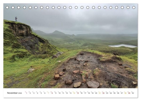 Produktbild: Typisch Schottland (Tischkalender 2026 DIN A5 quer), CALVENDO Monatskalender