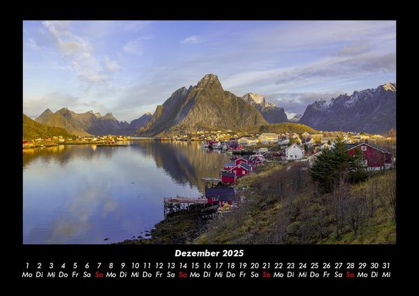 Produktbild: Bergige Welten 2025 Fotokalender DIN A3