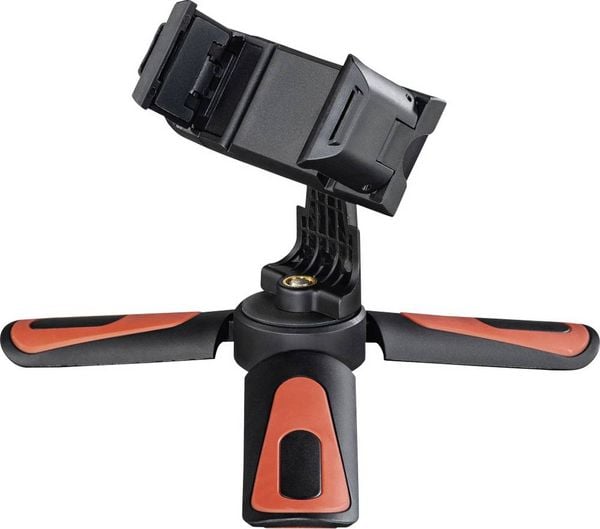 Produktbild: Hama Pocket II Rotation Smartphone-Halter 1/4 Zoll Arbeitsh&ouml;he=15cm Schwarz, Rot