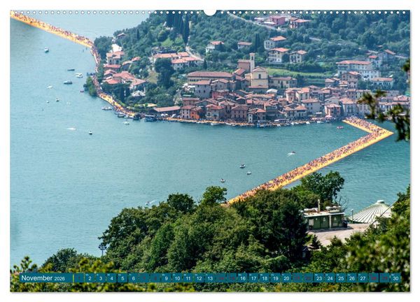 Produktbild: Iseo-See (Wandkalender 2026 DIN A2 quer), CALVENDO Monatskalender