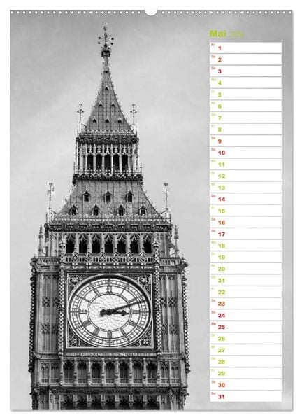 Produktbild: Big City London (Wandkalender 2026 DIN A2 hoch), CALVENDO Monatskalender