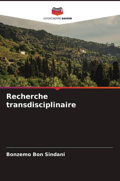 Produktbild: Recherche transdisciplinaire