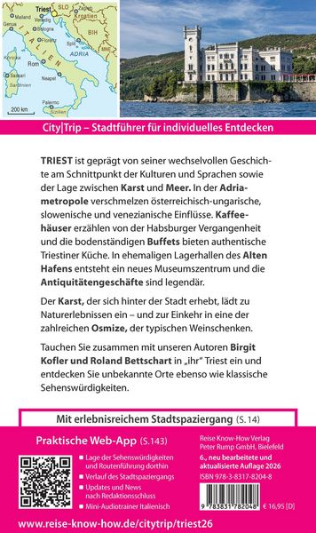 Produktbild: Reise Know-How CityTrip Triest