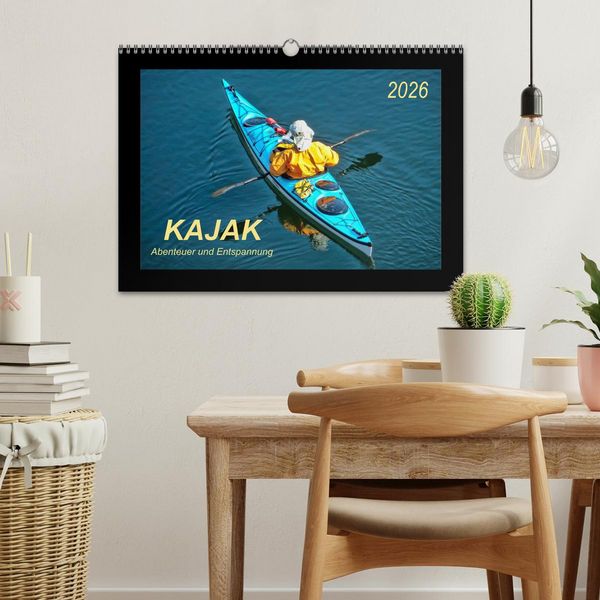 Produktbild: Kajak - Abenteuer und Entspannung (Wandkalender 2026 DIN A3 quer), CALVENDO Monatskalender