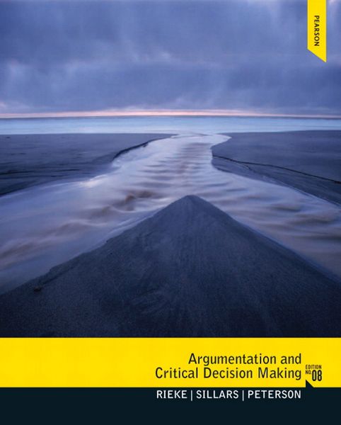 Produktbild: Argumentation and Critical Decision Making