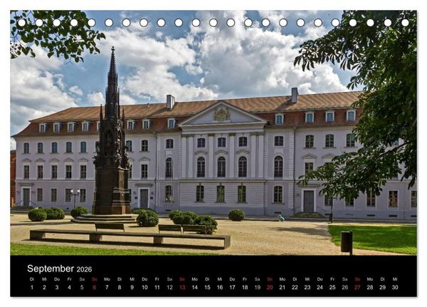 Produktbild: Univerit&auml;ts- und Hansestadt Greifswald (Tischkalender 2026 DIN A5 quer), CALVENDO Monatskalender