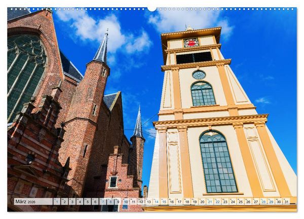 Produktbild: Enkhuizen - historische Hafenstadt am Ijsselmeer (Wandkalender 2026 DIN A2 quer), CALVENDO Monatskalender