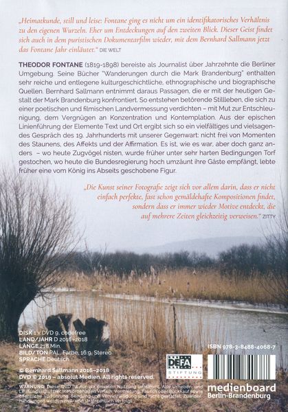 Produktbild: FONTANES WANDERUNGEN: ODERLAND - RHINLAND - SPREELAND