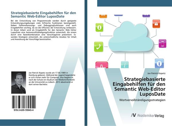 Produktbild: Strategiebasierte Eingabehilfen f&uuml;r den Semantic Web-Editor LuposDate
