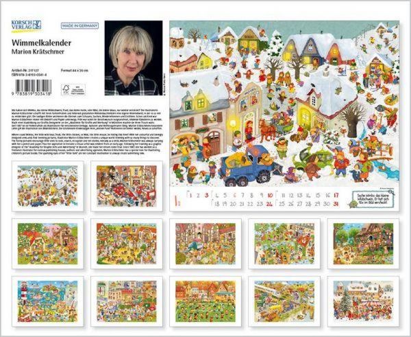 Produktbild: Wimmelkalender 2027