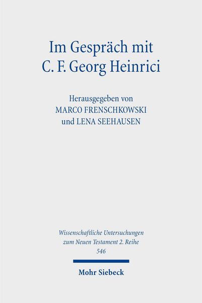 Produktbild: Im Gespr&auml;ch mit C. F. Georg Heinrici