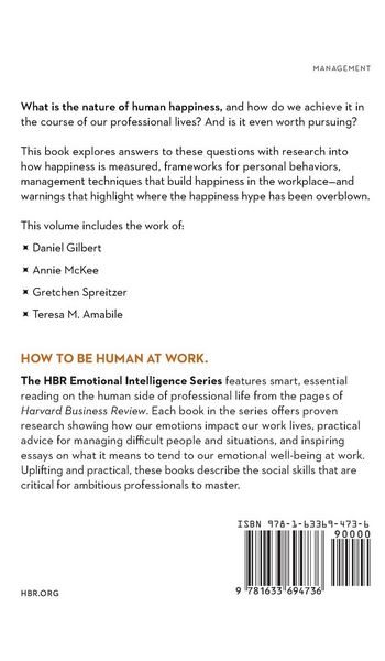 Produktbild: Happiness (HBR Emotional Intelligence Series)