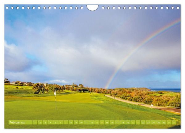 Produktbild: Golfparadiese der Welt (Wandkalender 2027 DIN A4 quer), CALVENDO Monatskalender