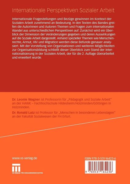 Produktbild: Internationale Perspektiven Sozialer Arbeit