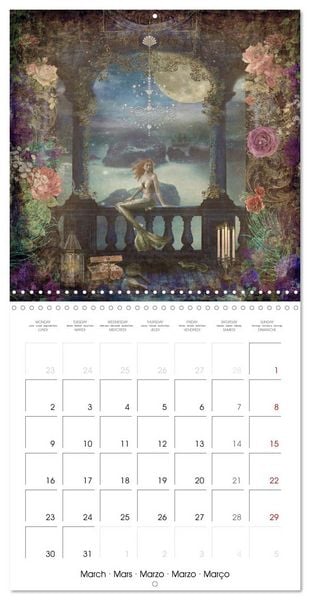 Produktbild: Lady Legends Fantasy Art (Wall Calendar 2026 12 &times; 12 Inch) CALVENDO 12 Month Wall Calendar