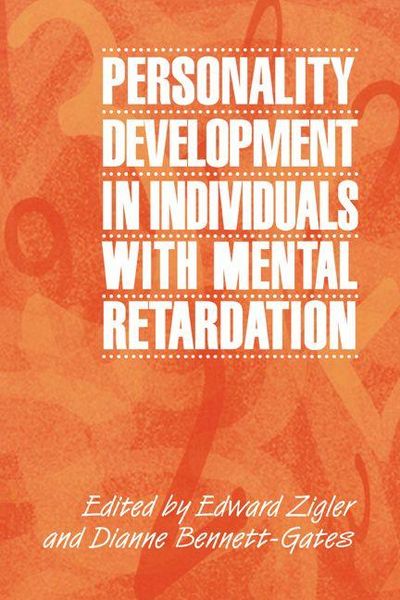 Produktbild: Personality Development in Individuals with Mental Retardation