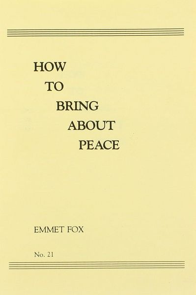 Produktbild: How to Bring About Peace (#21)