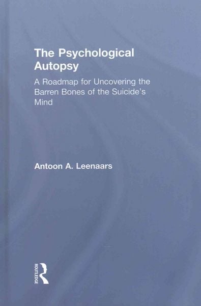 Produktbild: The Psychological Autopsy