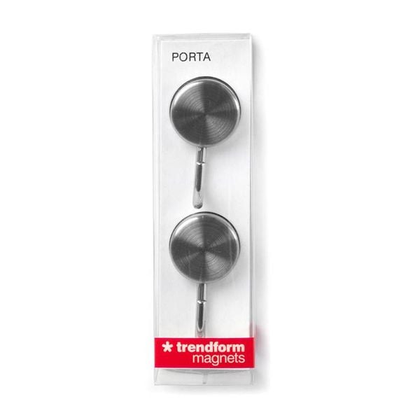 Produktbild: Magnethaken PORTA 2er Set Stahl