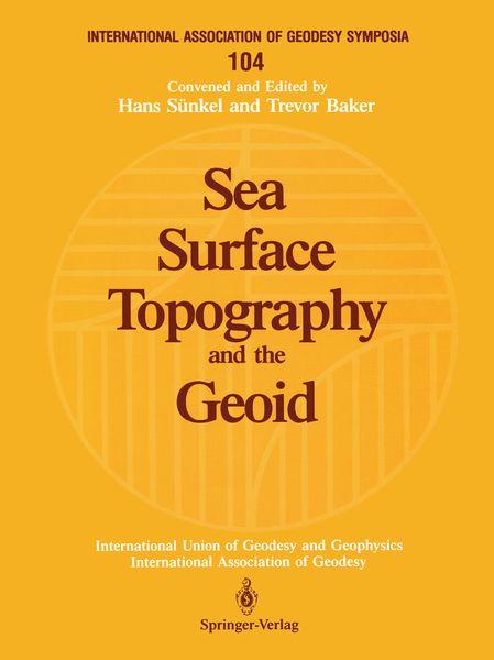 Produktbild: Sea Surface Topography and the Geoid